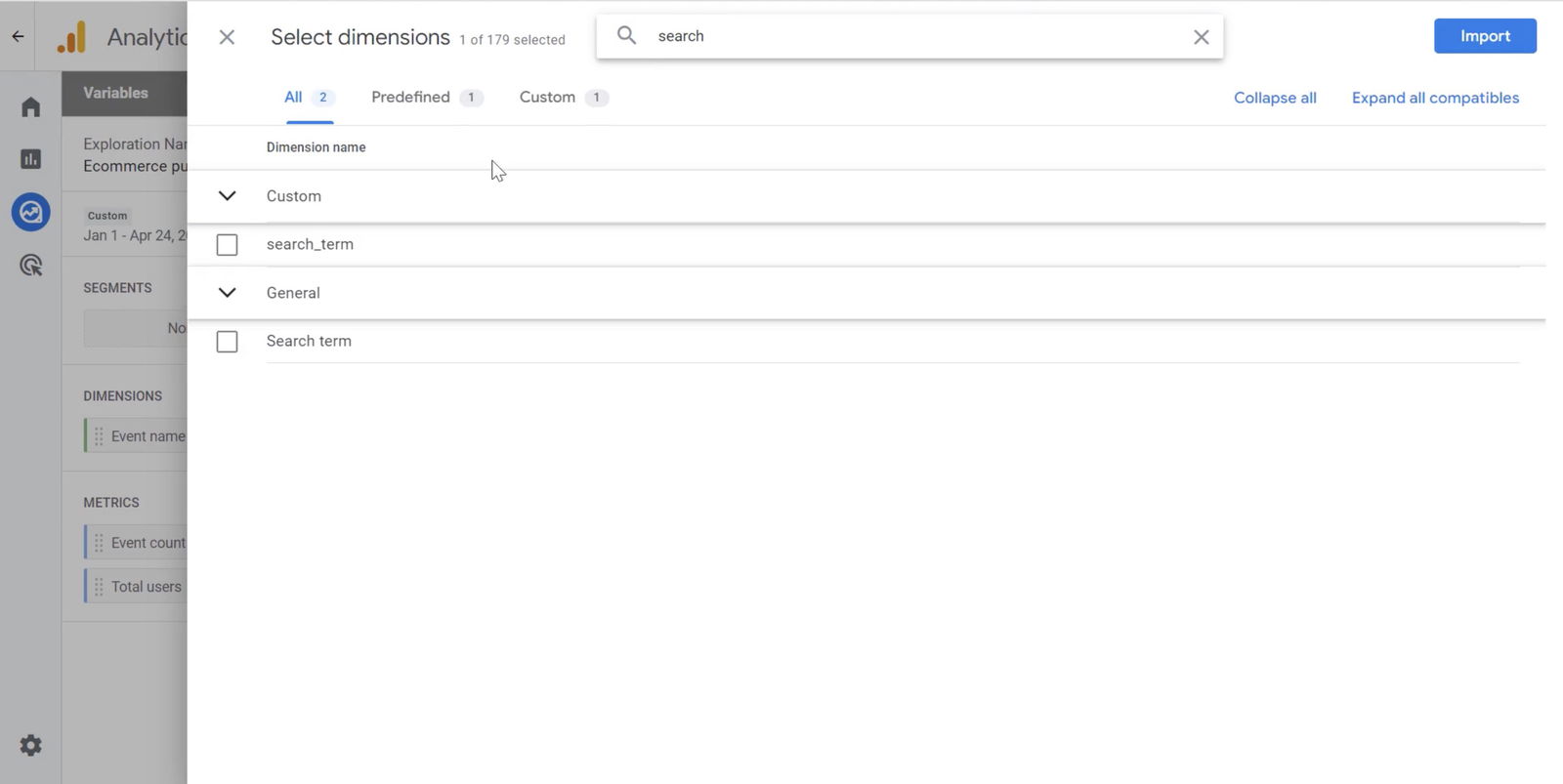 building a free form report in GA4 building a free form report in GA4