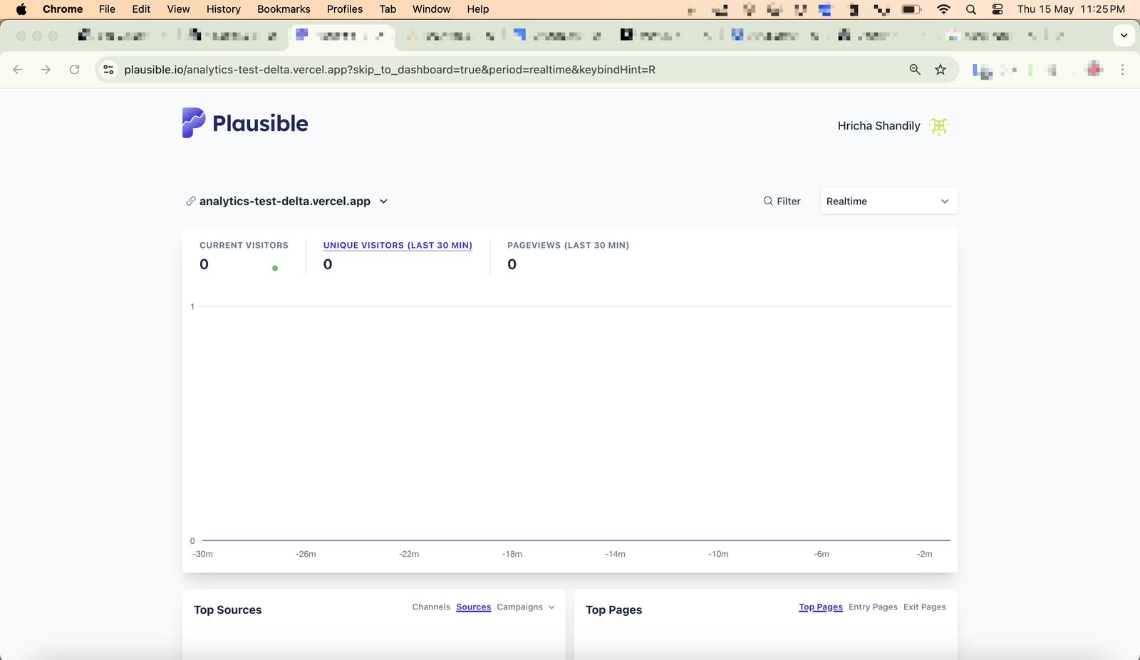 Plausible real time dashboard not recording bot traffic for a second time Plausible real time dashboard not recording bot traffic for a second time