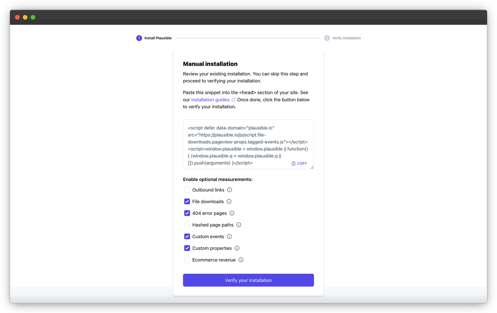 Setting up enhanced measurements in Plausible with a simple checklist Setting up enhanced measurements in Plausible with a simple checklist